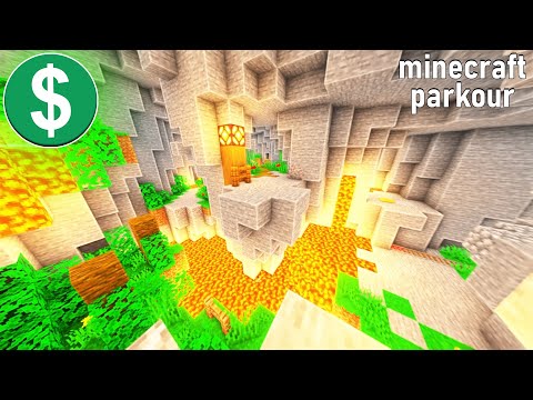 Minecraft Parkour Gameplay (No Copyright)