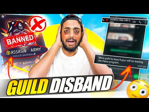 V badge Guild Delete  Owner Change Challenge with Eliza Gone Wrong 😱 - Garena Frer Fire Max