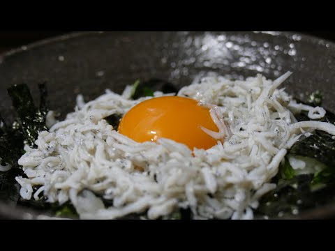 簡単どんぶり飯【釜揚げしらす丼】