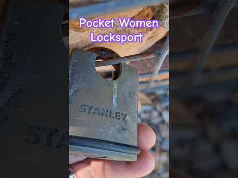 Stanley Brass 50mm CS padlock | Lock rock wall Townsville | Lock Explore #locksport