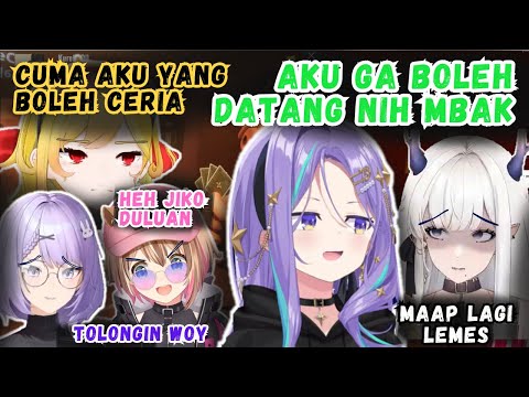 Baru Mulai Udah Rusuh 🤣 JIKO Datang MOONA ECI diBully TUPAI Yang Nyolong Jiko ELA【Vtuber ID | Clip】