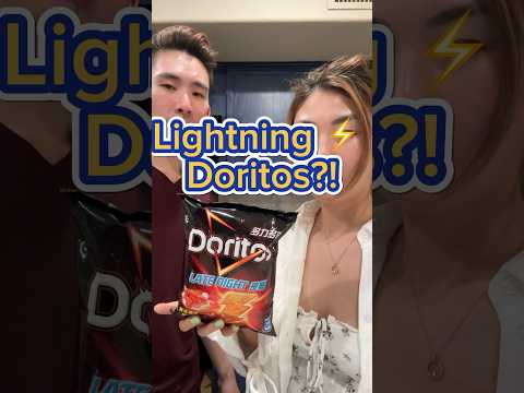 #mukbang lightning ⚡️#doritos #shorts