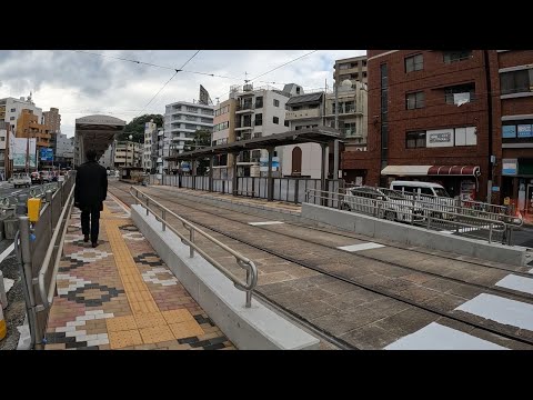 諏訪神社電停が４５ｍ移動 渋滞緩和を目指す