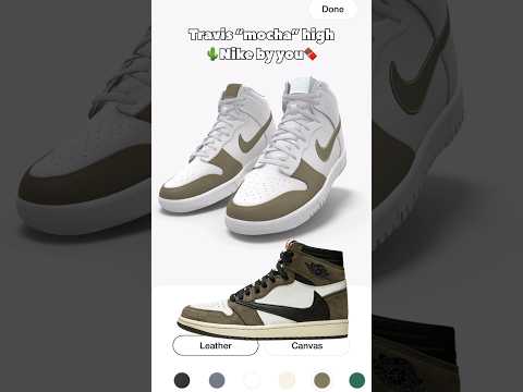 🔥Nike Dunk by you Travis Scott “MOCHA” 🍫🌵COP⁉️💬 #nike #sneakers #shoes #travisscott #shorts