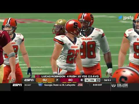 Syracuse vs. Boston College | CFB Revamped Legacy Season Week 14 | Jefe on Commentary