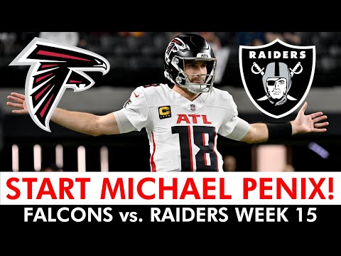 PLEASE Bench Kirk Cousins For Michael Penix! Falcons Ugly Win vs Raiders: Highlights & Stats Week 15