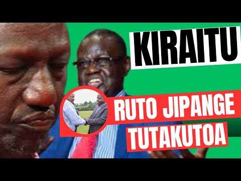 DRAMA UNFOLDS! RUTO Forced TO CANCEL Meetings AFTER KIRAITU MURUNGI Warning VIDEO Surfaces(KUMEISHA)