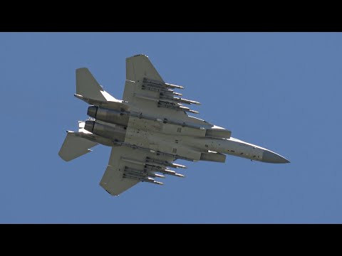 F-15 Advanced Eagle Demo -  Spirit of St. Louis Air Show 2024