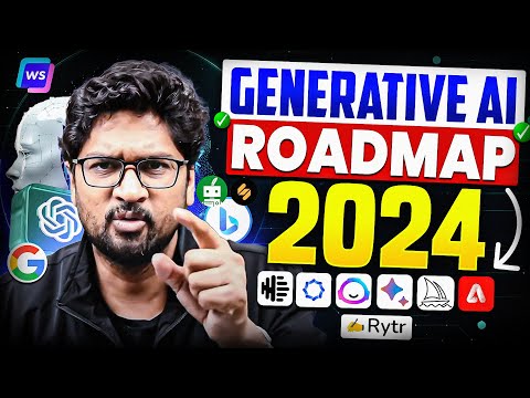 Complete GENERATIVE AI Roadmap 2024 | Build Your Career in Data Science 🚀