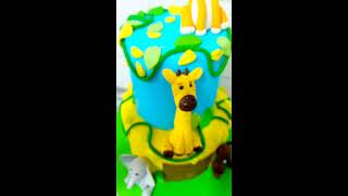 #beautifulbirthdaycake #fondantcake #shortvideo