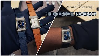 THE NEW SIZE REVERSO! AND THE FIRST EVER STEEL REVERSO TOURBILLON! #jlc #jaegerlecoultre #reverso