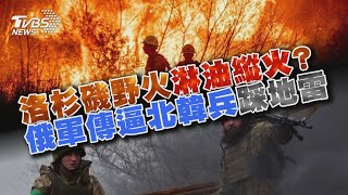 天災還是人禍?洛杉磯野火拍到2男「淋油縱火」 踩地雷真人版?俄軍逼北韓兵「人體探測地雷」｜十點不一樣 20250111 @TVBSNEWS01