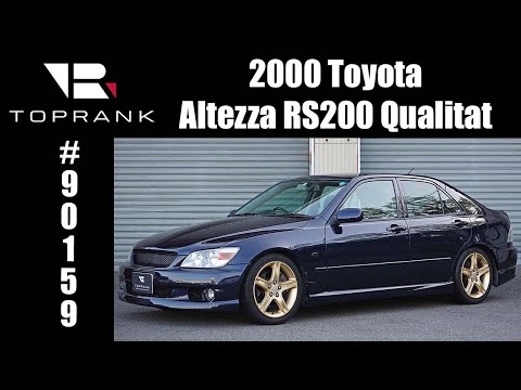 SOLD 2000 Toyota Altezza RS200 Qualitat For Sale #90159