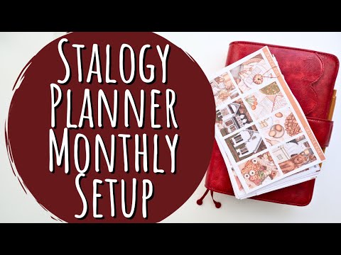 November Planner Setup: Stalogy A5