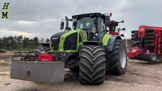 Claas 960 Axion / KUHN Espro 6000 RC