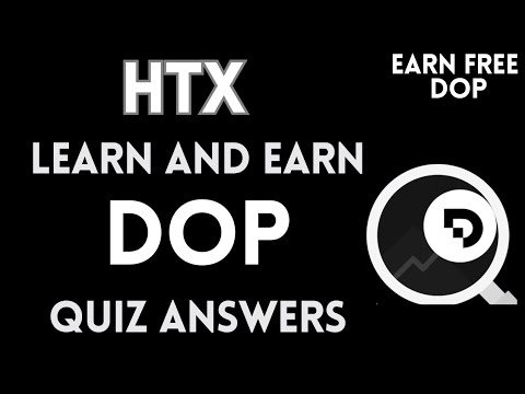 HTX Learn And Earn | DOP Quiz Answers | Earn Free Dop Token | Crypto Loot