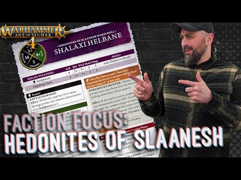 Faction Focus 2024 Hedonites of Slaanesh