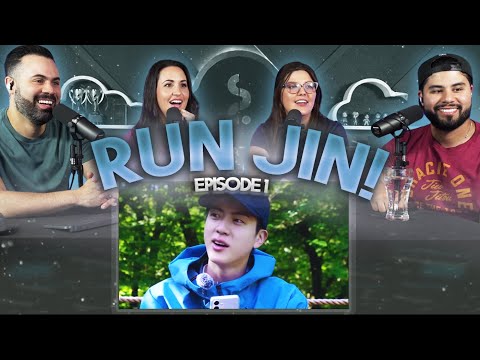 BTS "RUN JIN Episode 1" - We could watch Jin all day 😂 | Couples React