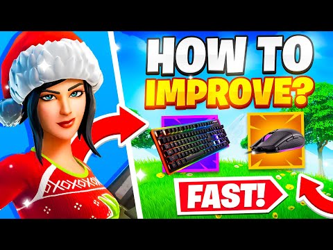 How To IMPROVE 10x FASTER On Keyboard & Mouse in Fortnite! Beginners Tips & Tricks