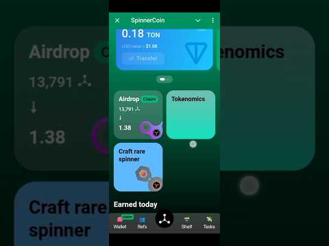 Spinner Coin Airdrop Allocation