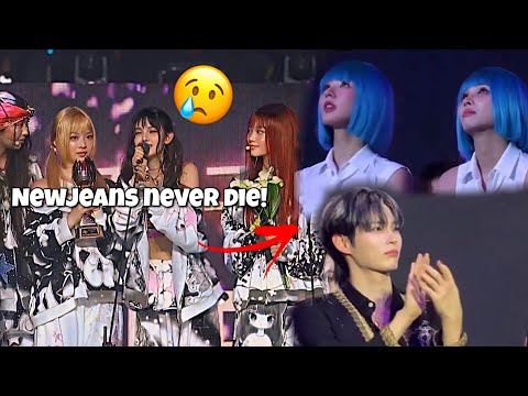 NewJeans Emotional Speech And Moments at KGMA 2024