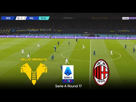 🔴IN DIRETTA : Hellas Verona - AC Milan | Serie A 2024 | Streaming della partita