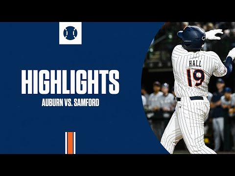 Auburn Baseball - Highlights vs Samford