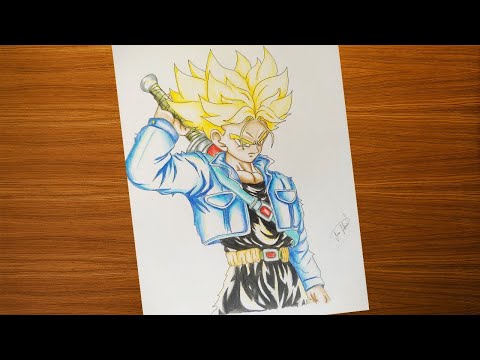 Drawing Trunks ssj ( Dragon ball Z)