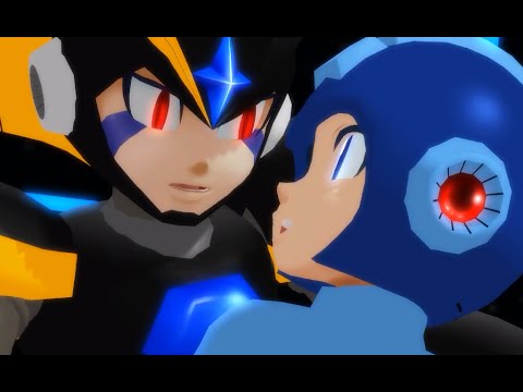 【MMD MEGAMAN】LUVORATORRRRRY!【💙🖤💙❤️】