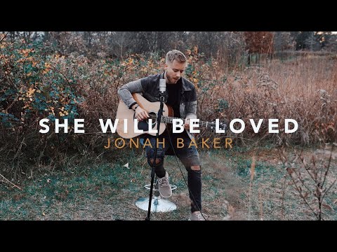 She Will Be Loved - Maroon 5 (Acoustic Cover by Jonah Baker)