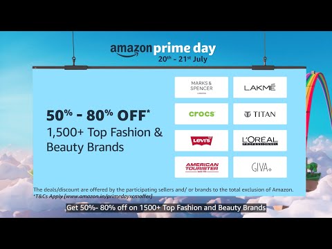 Amazon Prime Day | 20th & 21st July