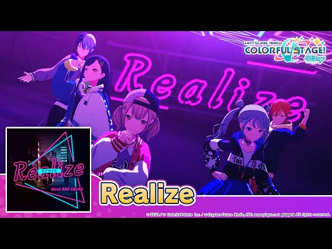 HATSUNE MIKU: COLORFUL STAGE! - Realize by Hiiragi Magnetite/C'na 3DMV performed by Vivid BAD SQUAD