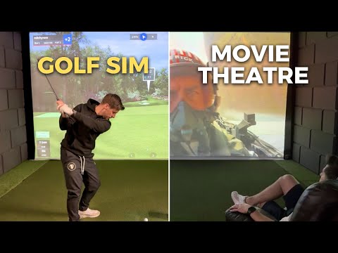 Building an Immersive Golf & Movie Room (BenQ LK954ST)