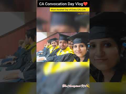 My 🎓Convocation day Vlog|Manekshaw Auditorium 1st CA in Family  | CA Shanu Sharma