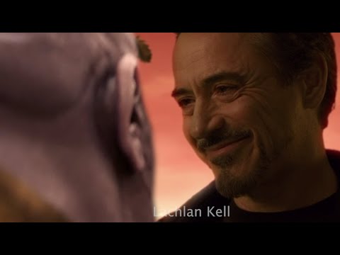 Thanos and Tony Kiss in the Soul Stone