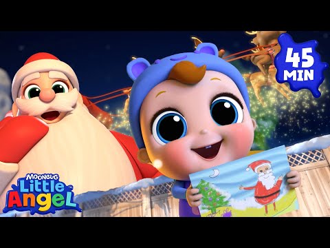 The Best Christmas Songs - Jingle Bells | Little Angel Kids Songs & Nursery Rhymes