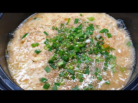 Korean style steamed eggs