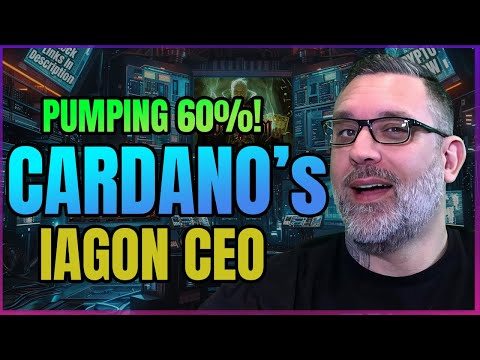 Why is Cardano Iagon Pumping 60%?!!