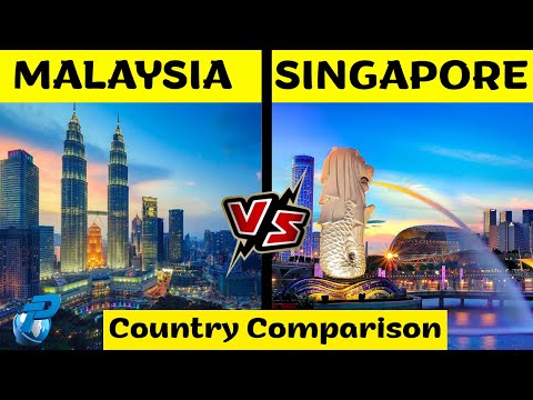 Malaysia VS Singapore | Country Comparison | मलेशिया VS सिंगापूर | Placify