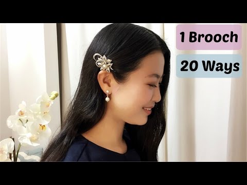 20 Cool Ways to Wear a Brooch