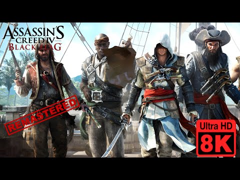 E3 Cinematic Trailer - Assassin's Creed 4 Black Flag  8K (Remastered with Neural Network AI)