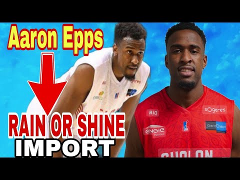 AARON EPPS RAIN OR SHINE IMPORT OF COMMISSIONER'S CUP