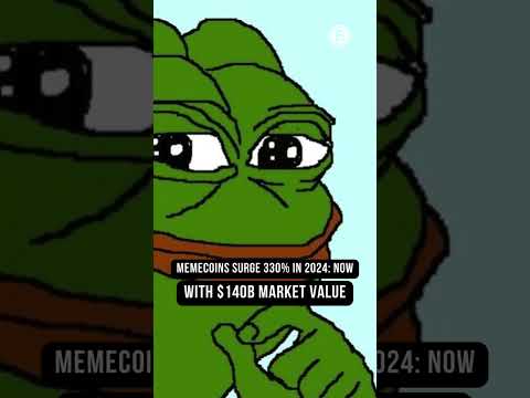 Meme Coins Surge 330% in 2024, Now With $140B Market Value