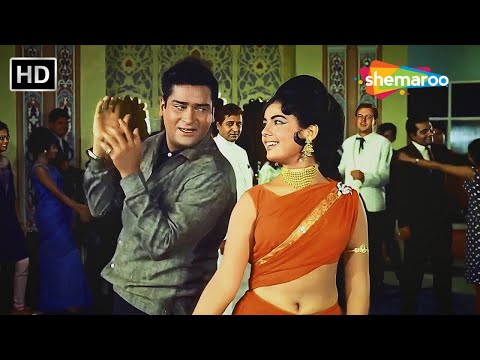 Aajkal Tere Mere Pyar Ke Charche | Shammi Kapoor, Mumtaz | Brahmachari (1968) | Mohammed Rafi