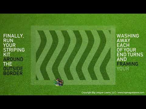 How to Mow a Wave Pattern: Big League Lawns