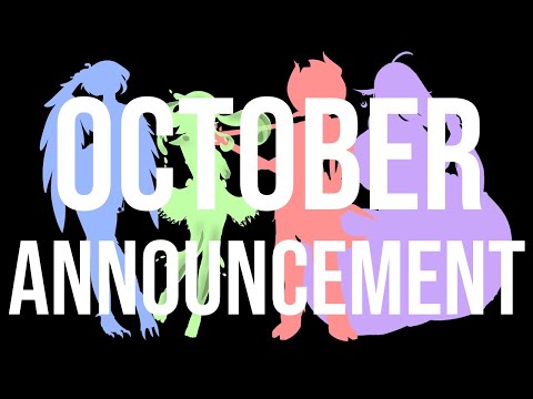 October Announcement!