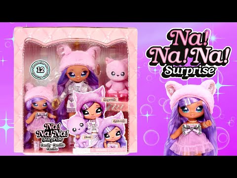 Totally Not Pandas | Na! Na! Na! Surprise Family Lavender Kitty Family Playset