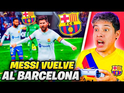 FICHAMOS A MESSI (JUGARÁ CON NEYMAR JR) 😱 MODO CARRERA FIFA24