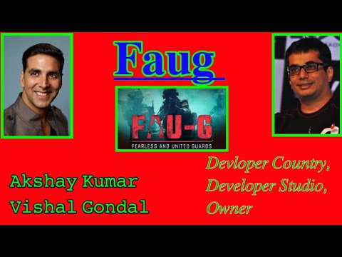 Faug game के बारे में जानकारी। Akshaya Kumar।। Vishal gondal