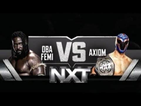 Oba Femi vs Axiom (1/2): NXT, Dec. 17, 2024